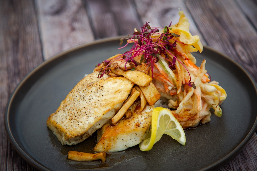 Pan Seared Ono with Kauai Shrimp Ukoy | Times Supermarket